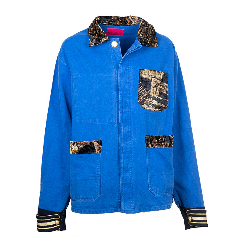 Veste Bleue AVANT SCENE Taille 40/42 - Occasion En Très Bon état
