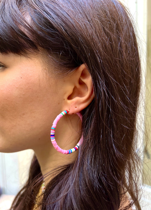 Boucles d'oreilles Pâte de polymère2