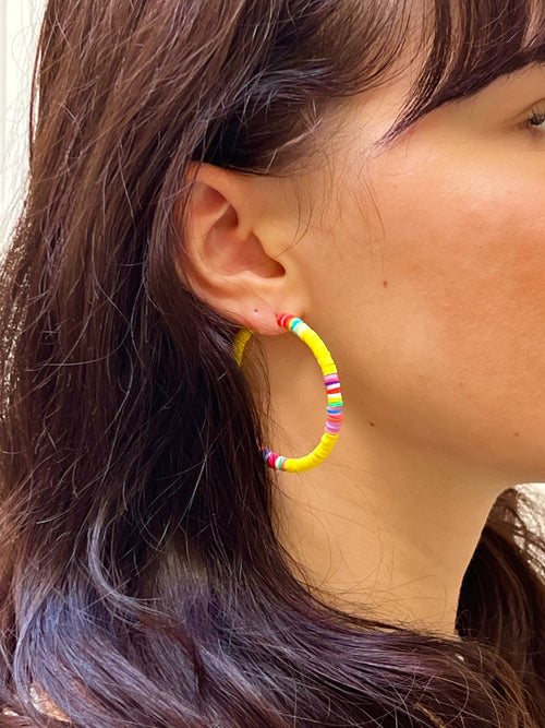 Boucles d'oreilles pâte de polymère 3