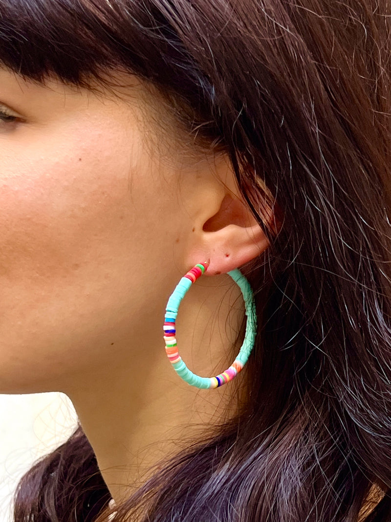 Boucles d'oreilles pâte de polymère 4