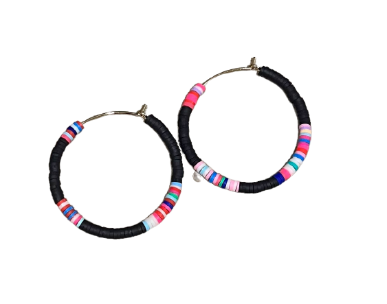 Boucles d'oreilles pâte de polymère 8