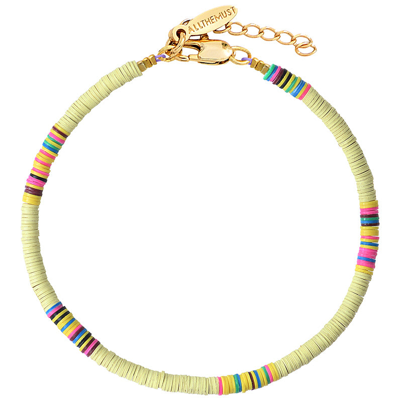 Bracelet de Cheville Jaune