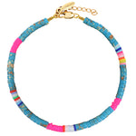 Heishi Natural Stone Anklet 4