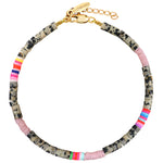 Heishi Natural Stone Anklet 5