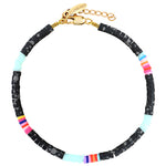 Heishi Natural Stone Anklet 8