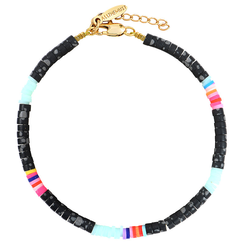 Heishi Natural Stone Anklet 8