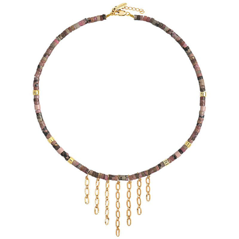 Collier Précieux Pampille Garnet