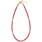 Collier Heishi Fin 7