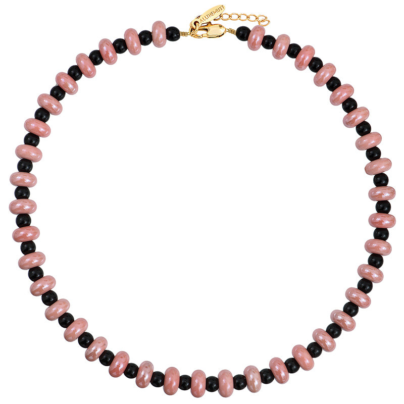 Pink India Necklace