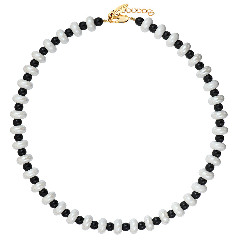 Collier India Blanc