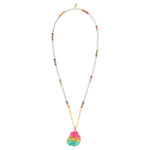 White Heishi Stone Necklace