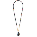 Black Heishi Stone Necklace
