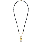 Black Heishi Stone Necklace 2
