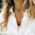 Precious Garnet Necklace